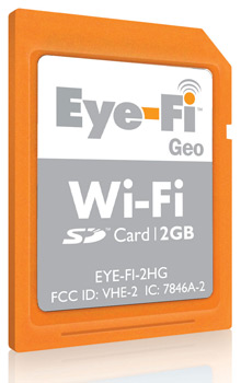 eye-fi geo para iphoto