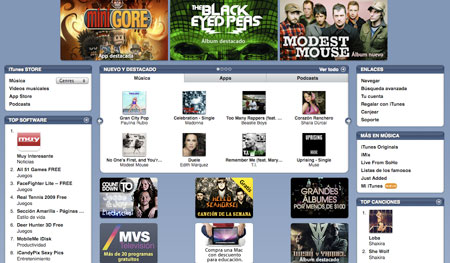 Itunes store portada