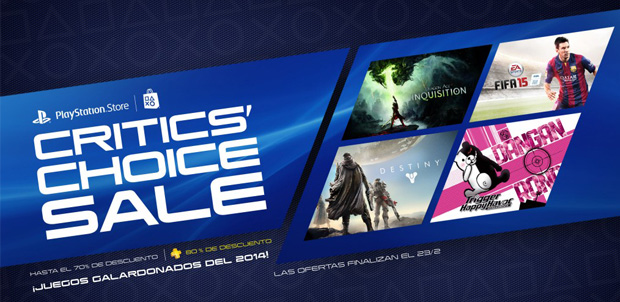 Critics Choice Sale PS Store febrero