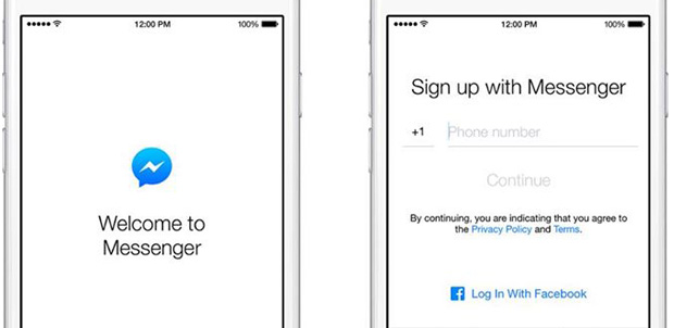 Messenger sin Facebook