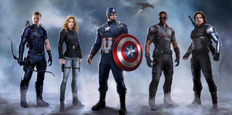 Equipo capintan america Civil War