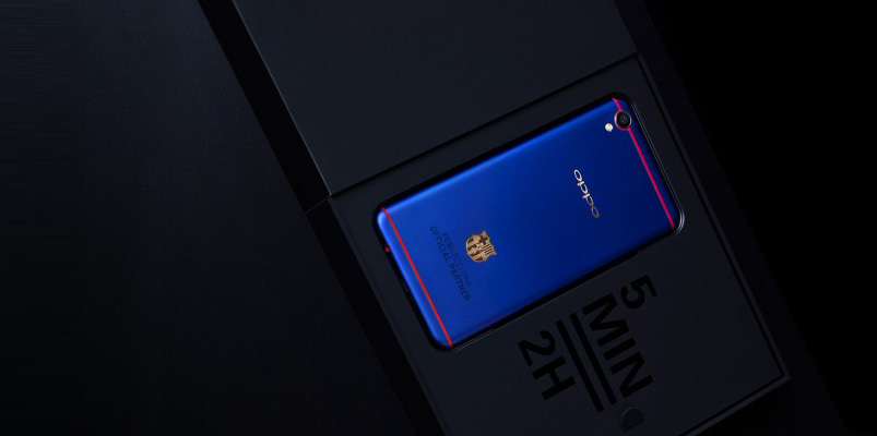 Oppo F1 Plus FC Barcelona Edition