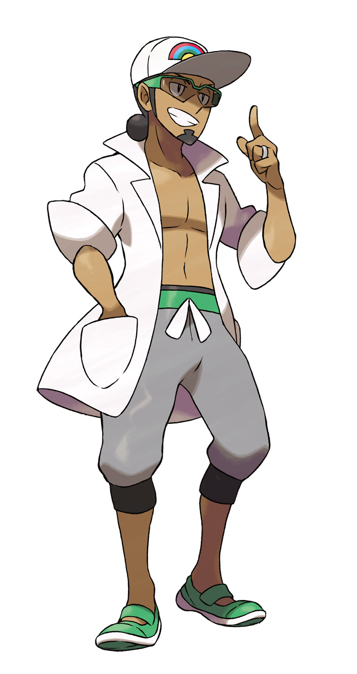 kukui Personajes Pokemon