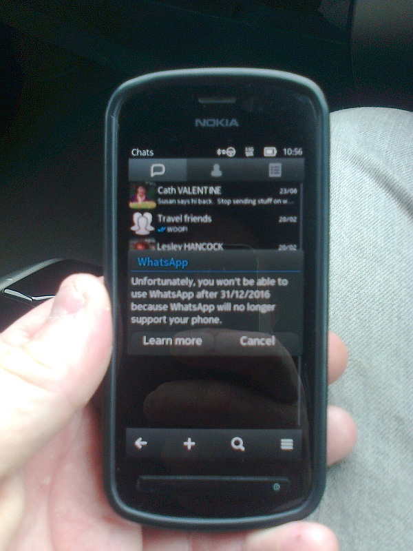 Symbian sin Whatsapp