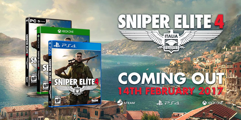 Sniper Elite 4 Rebellion fecha