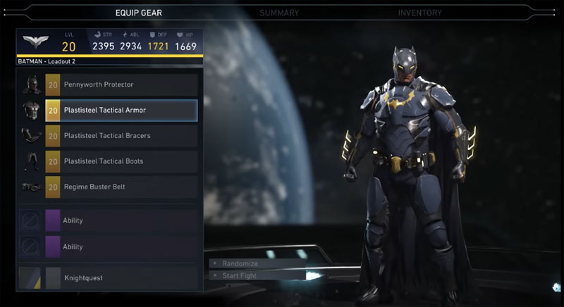 Gear System Injustice 2