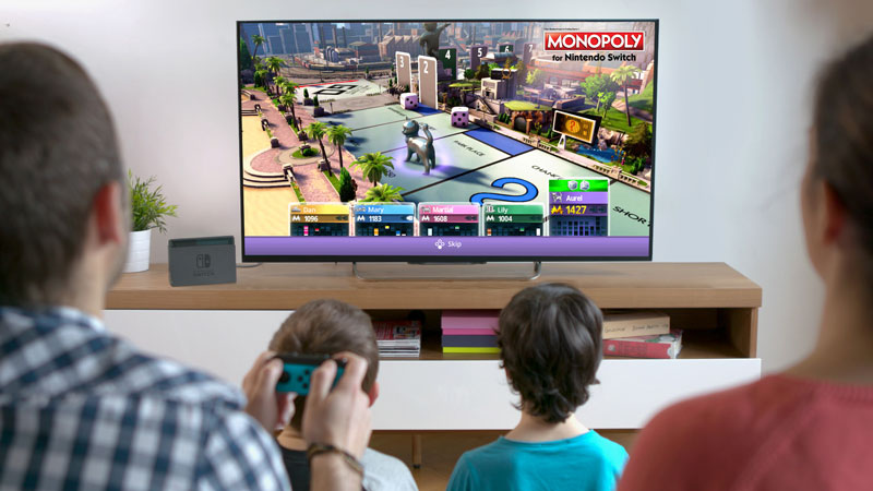 Monopoly Nintendo Switch casa