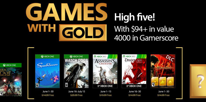 Games with gold junio 2017