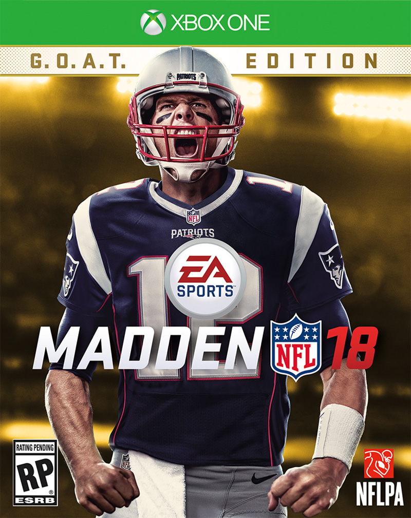 Tom Brady Portada Madden NFL 18