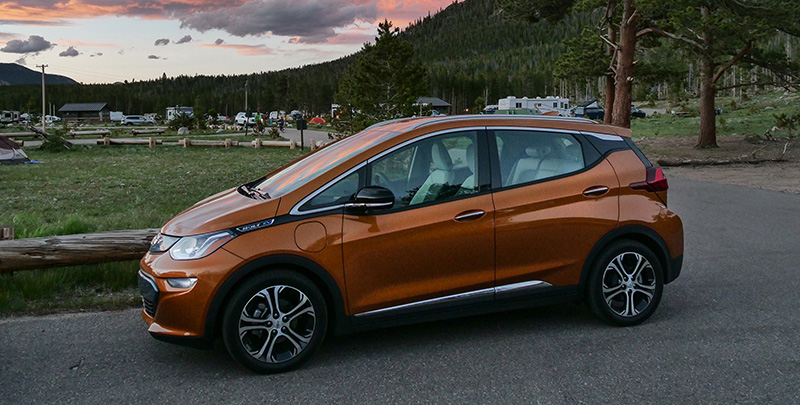 Chevrolet Bolt EV 2017 naranja