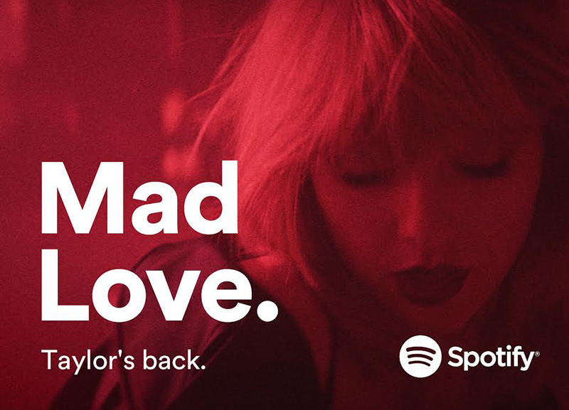 Taylor Swift en Spotify