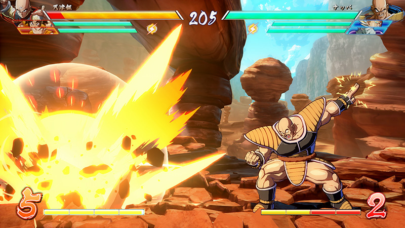 Dragon Ball FighterZ fecha Nappa