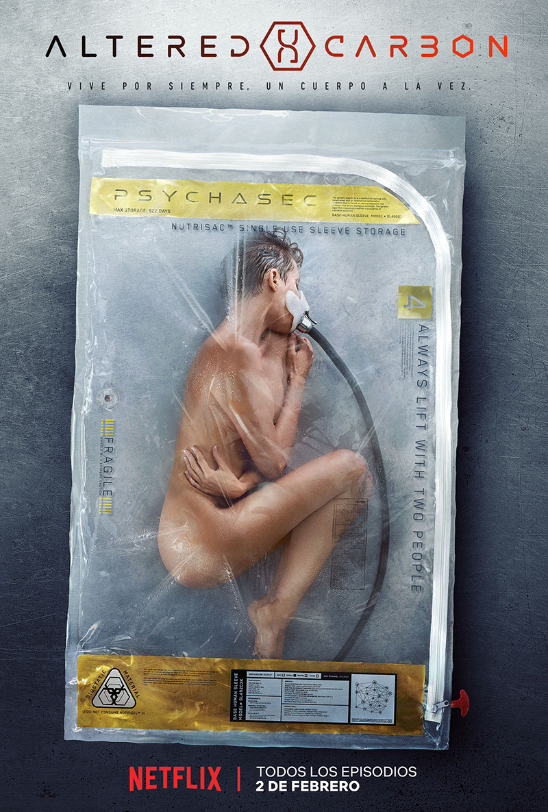 Altered Carbon poster mujer