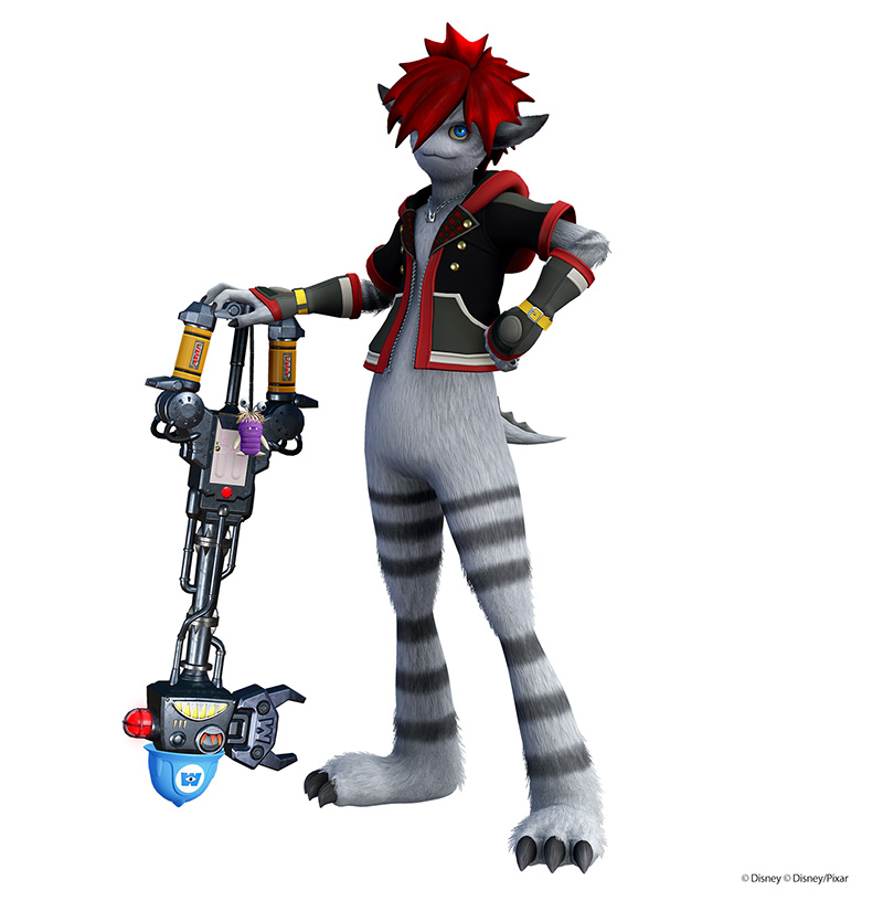 Monsters Inc Kingdom Hearts III Sora