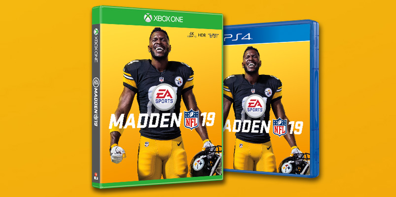 Madden 19 - Xbox One - NFL - Steelers - Antonio Brown - Good