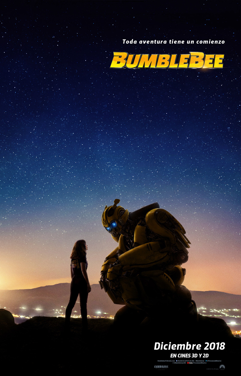 Bumblebee the Movie Poster oficial