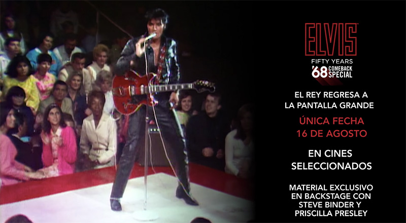 Elvis 68 comeback special cinepolis