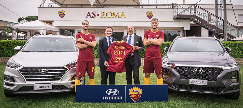 Hyundai patrocinador AS Roma