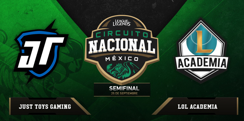 Circuito Nacional Mexico League of Legends 25 sep