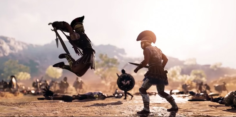 ultimo trailer Assassins Creed Odyssey