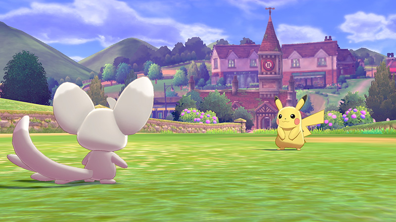 Pokemon Sword Pokemon Shield pikachu