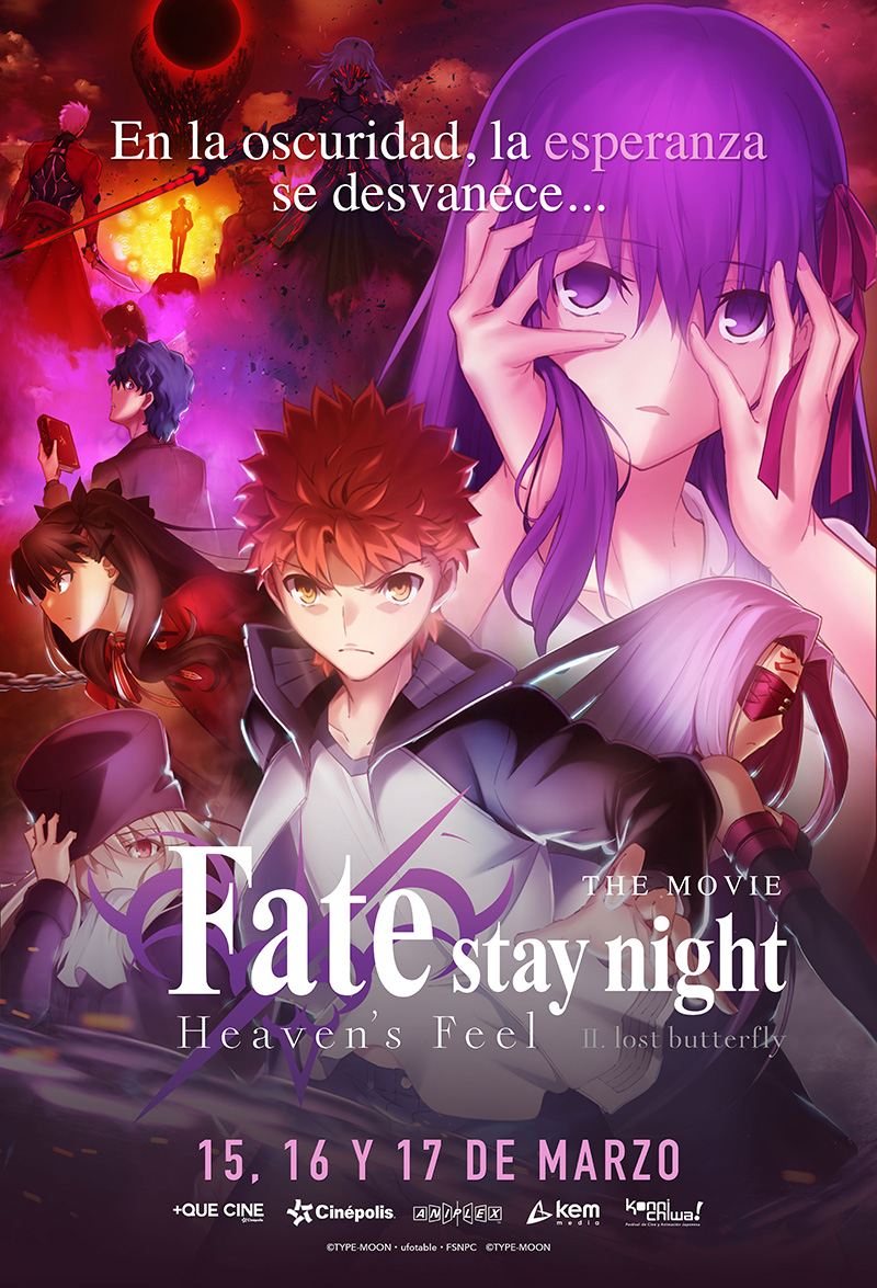 FateStay Night Heavens Feel Parte II poster