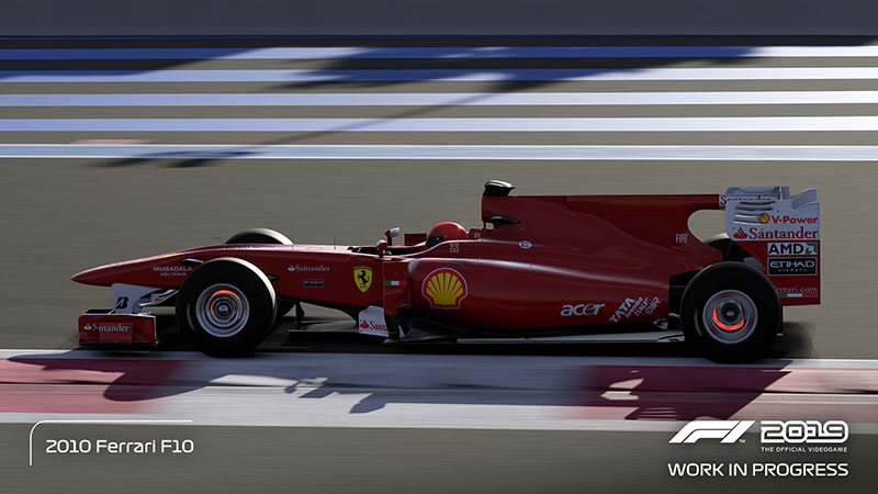 F1 2019 Ferrari 2010