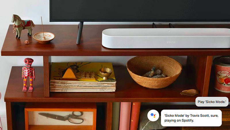 sonos Beam Google Assistant