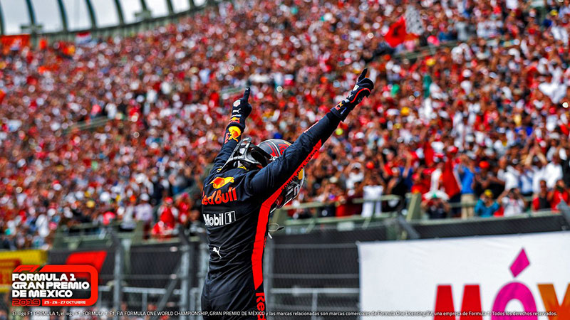 GP Mexico Max Verstappen