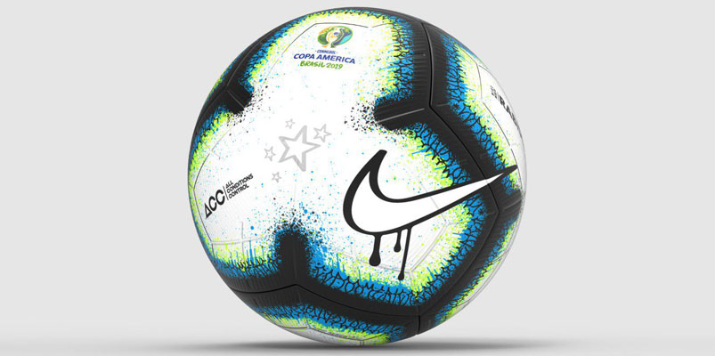 La tecnología de Nike Strike Rabisco, el balón de la Copa América 2019 –  TechGames