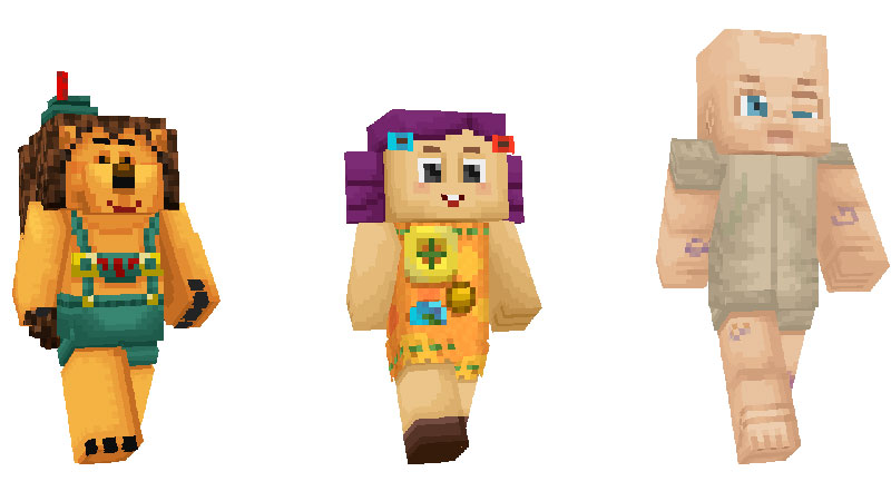 Toy Story 4 Minecraft personajes 5