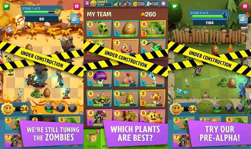 Plants vs Zombies 3 pre-alpha avance