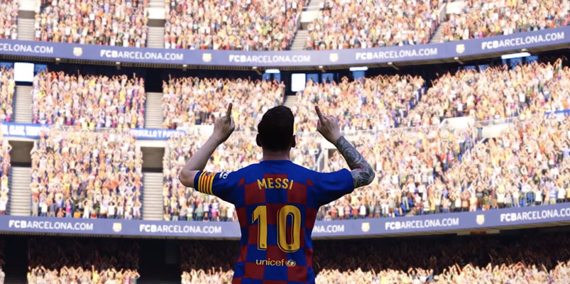 Portada Messi eFootball PES 2020