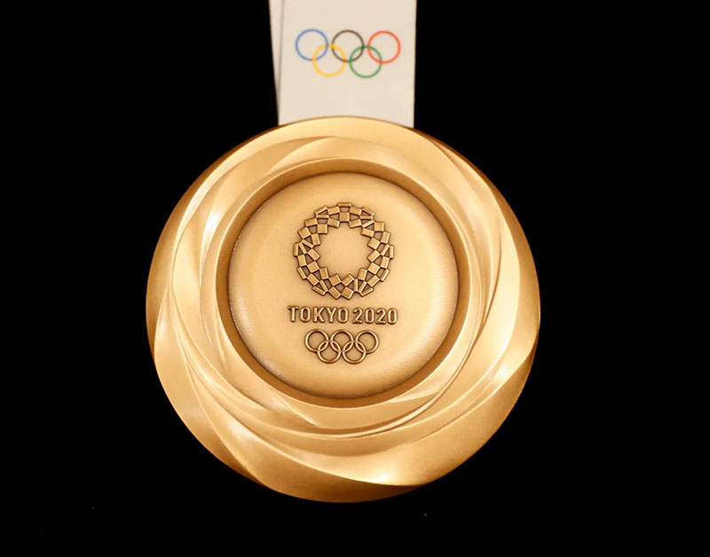 Tokio 2020 medallas sustentables bronce