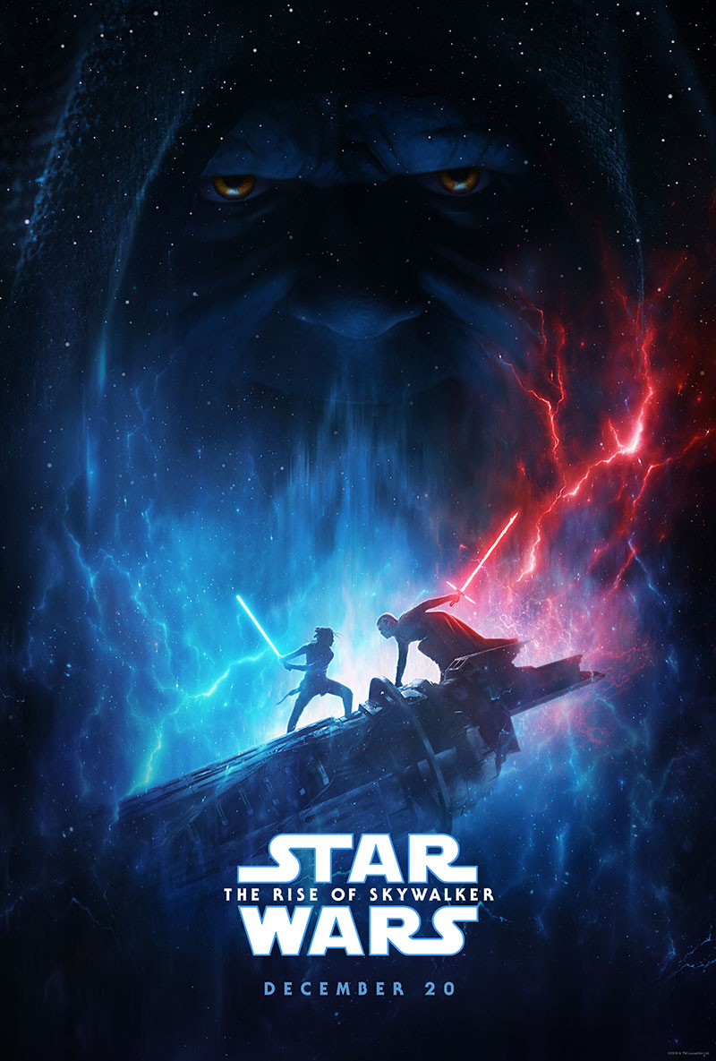 Star Wars Episodio IX The Rise of Skywalker D23 poster