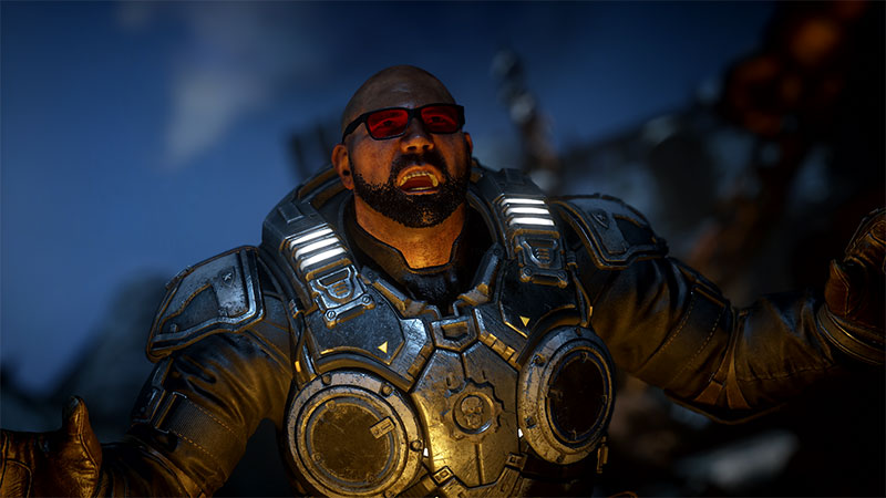 Batista Gears 5 contenido