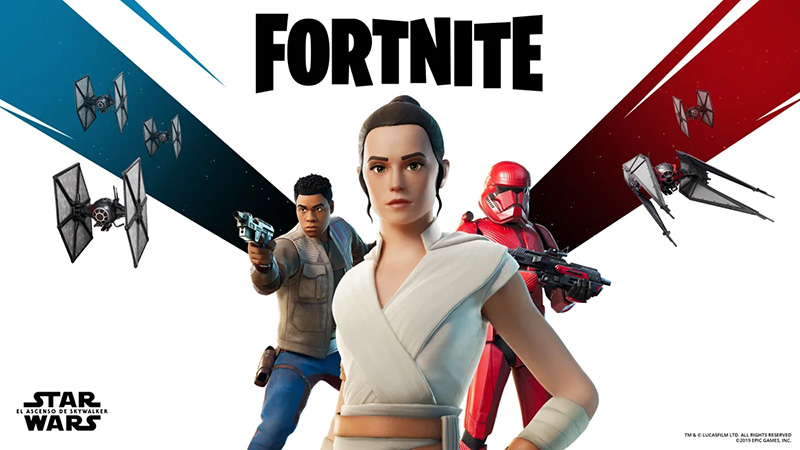 Star Wars x Fortnite contenido