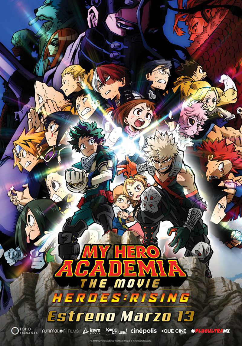 My Hero Academia Rising Heroes poster