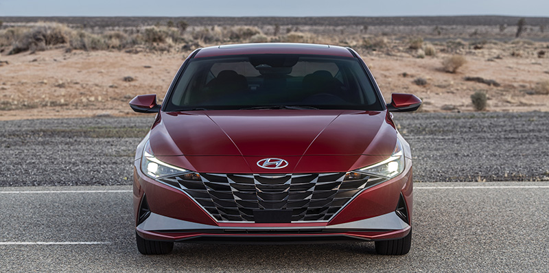 Hyundai Elantra 2021 frontal