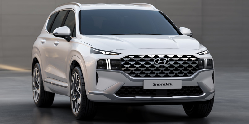 Hyundai Santa Fe 2021 frente