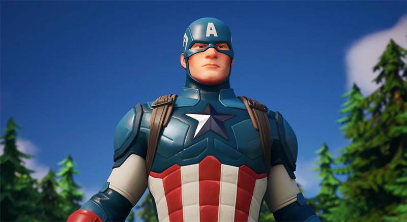 Capitan America Fortnite