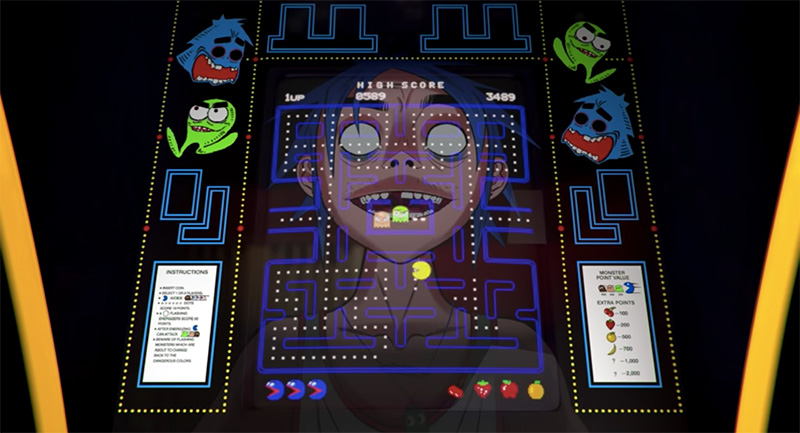 PAC-MAN Gorillaz