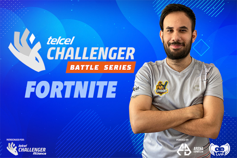 Telcel Challenger Battle Series con Fortnite