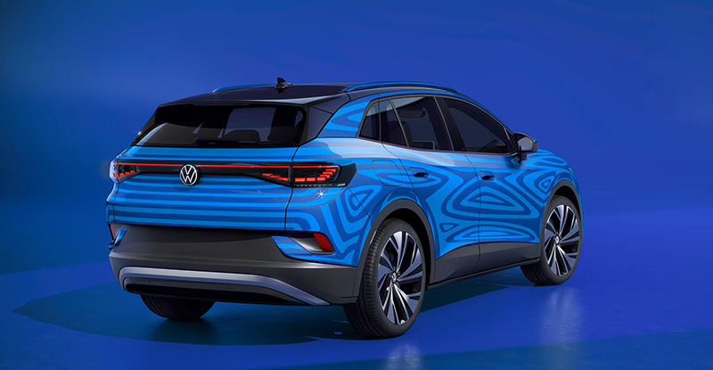 Volkswagen ID4 camu trasera