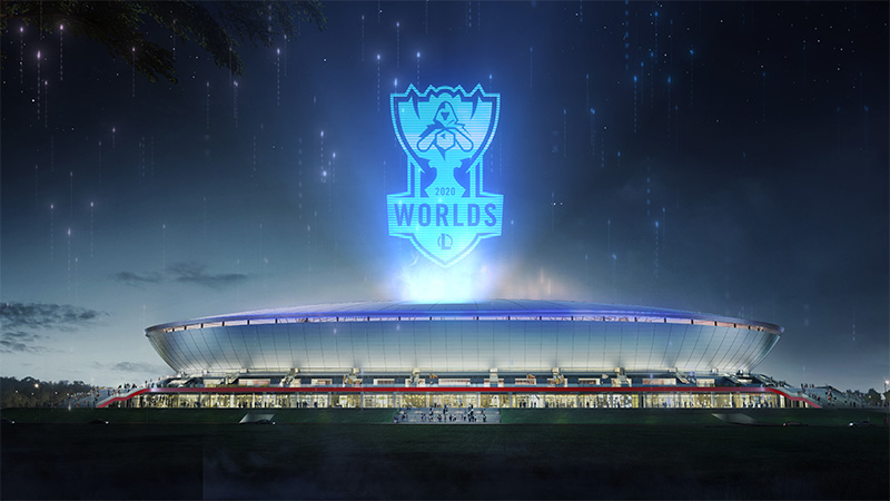 Worlds 2020 Pudong Stadium