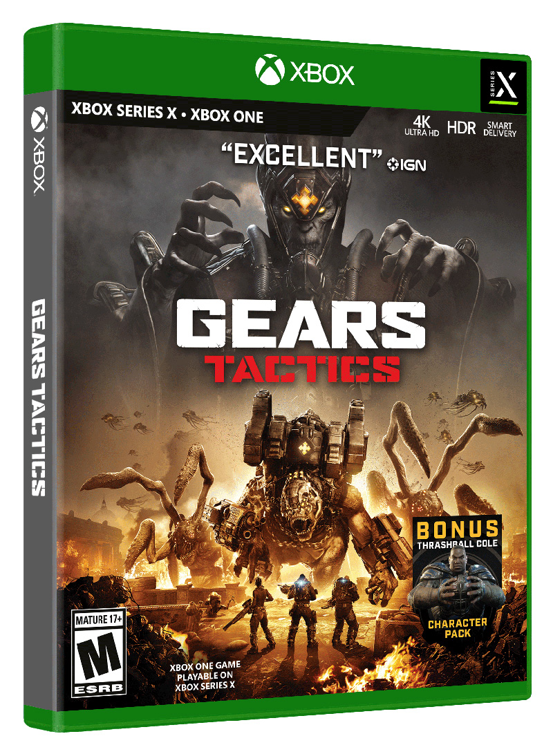 Gears Tactics Gameplay Xbox Series X Series S caja