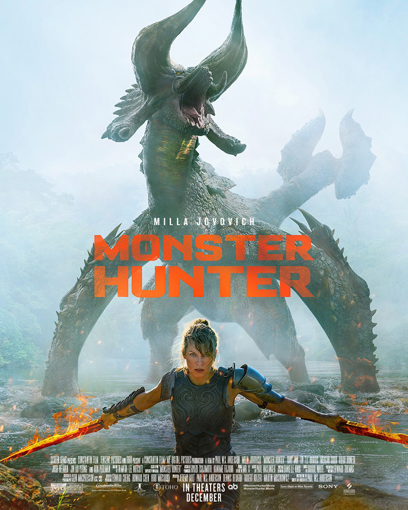 Monster Hunter poster octubre