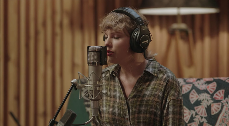 Taylor Swift folklore sesiones en long pond studio Disney Plus