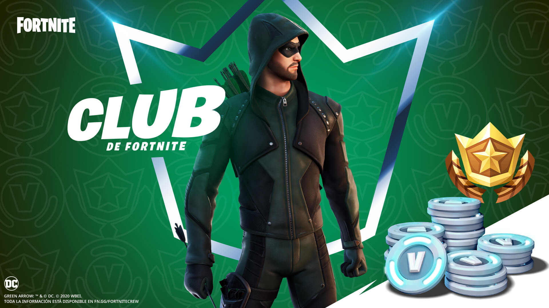 Green Arrow Club de Fortnite