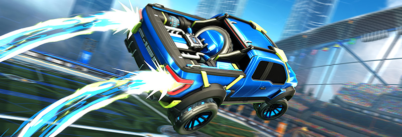 Ford F-150 Rocket League Edition salto boost